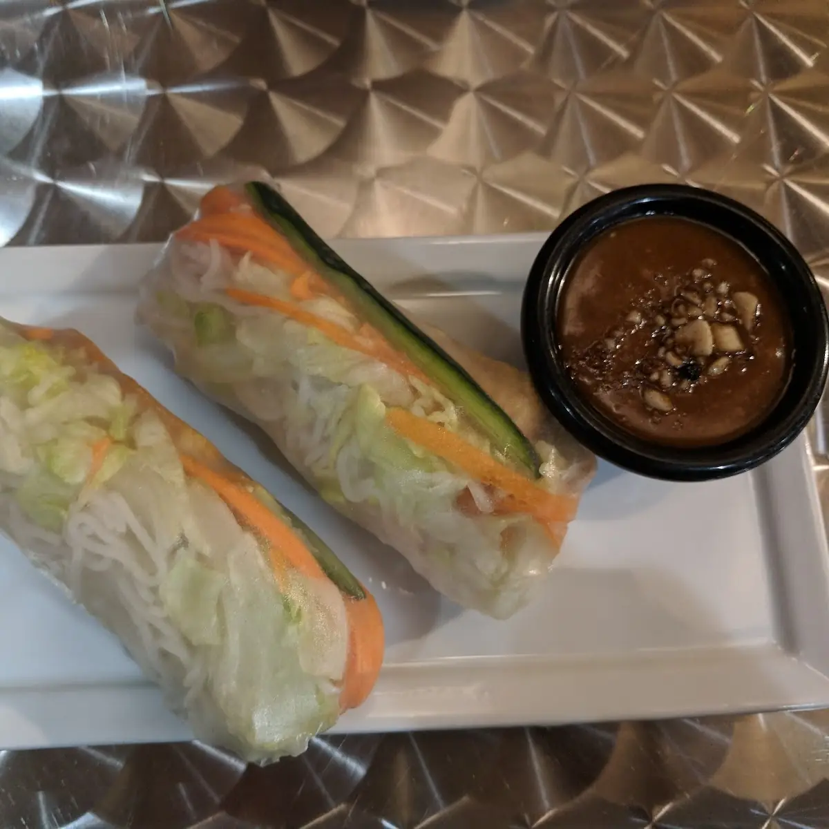Spring Roll with Veggies and Shrimp