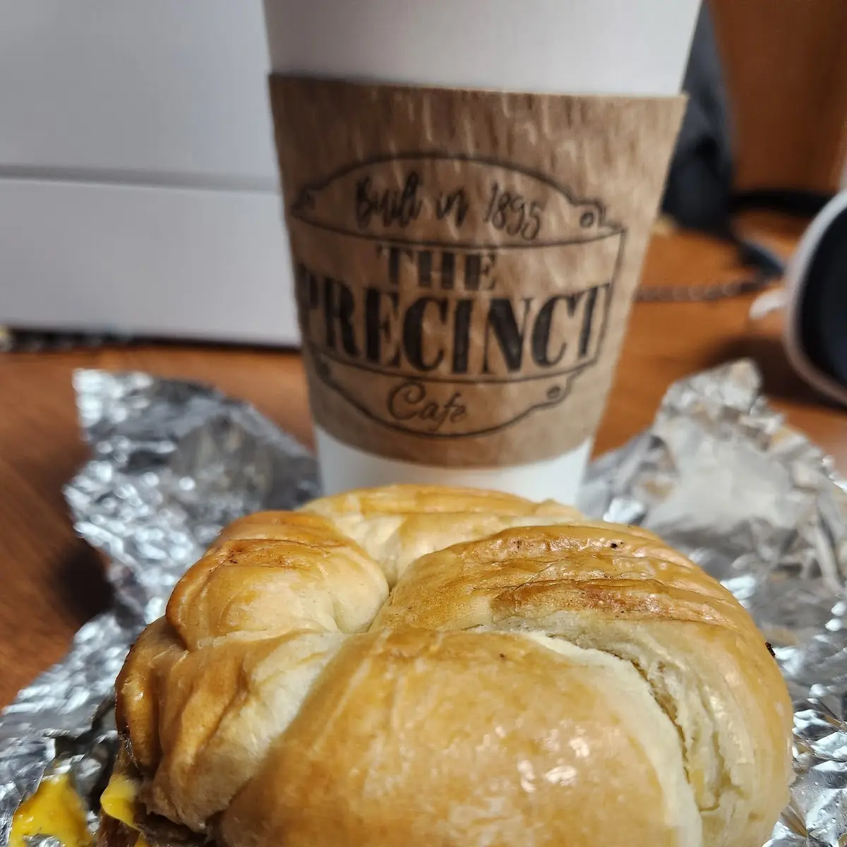 Sausage Egg and Cheese Croissant