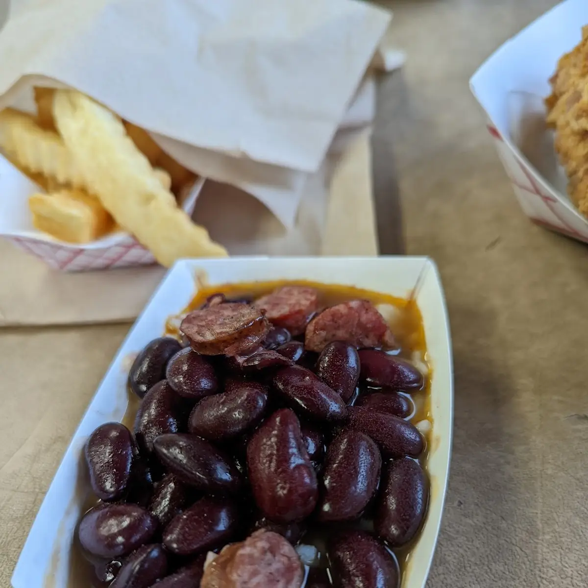 Uncooked Red Beans and Rice