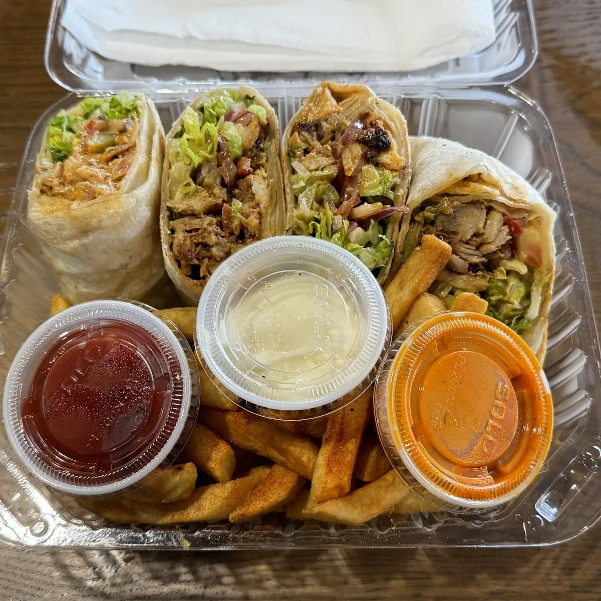 8.   Chicken Shawarma wrap