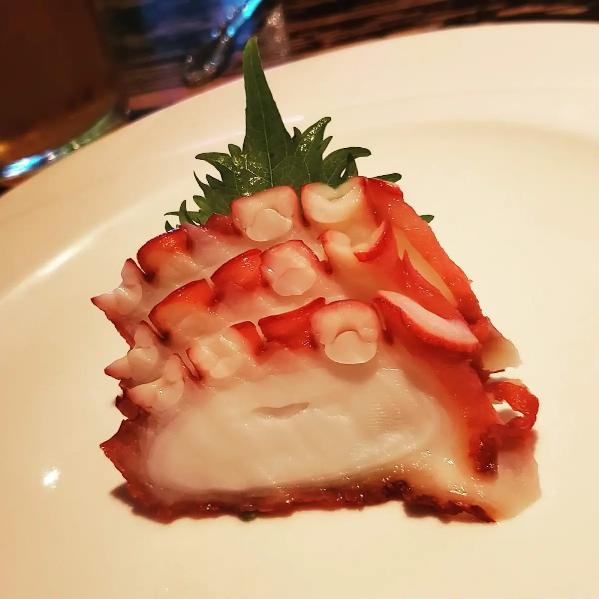 Octopus Tako Sashimi