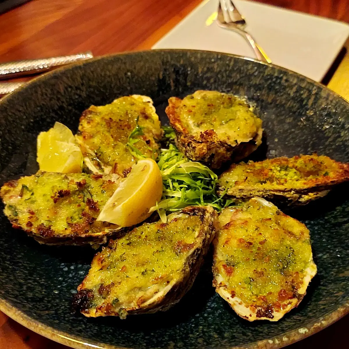 Oysters Rockefeller
