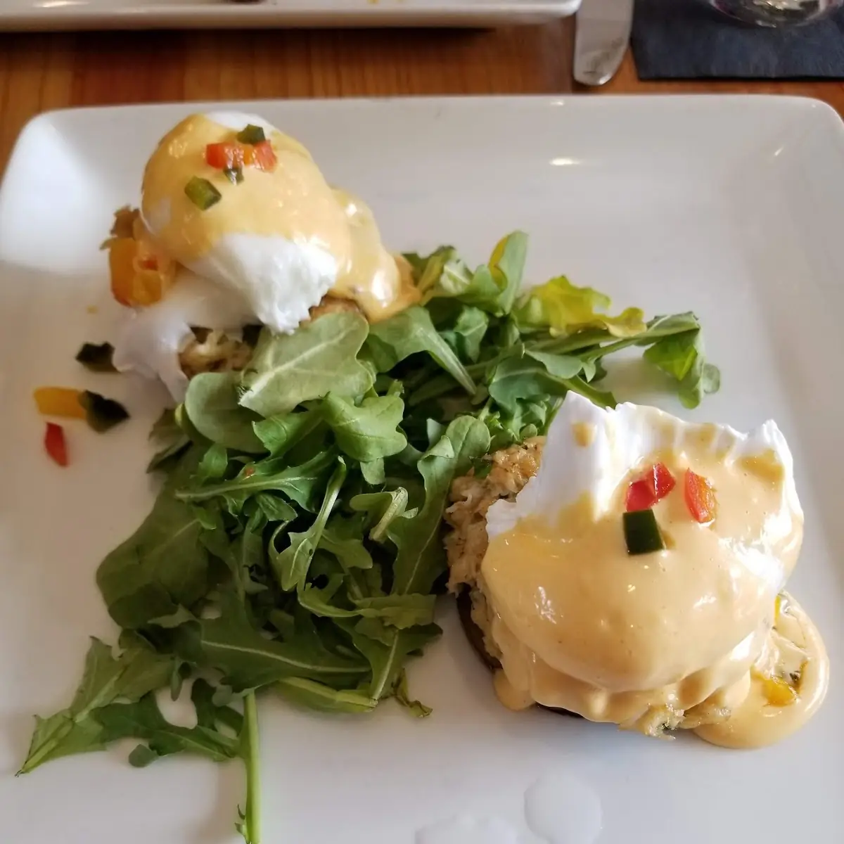 Rainbow Trout Hash Benedict