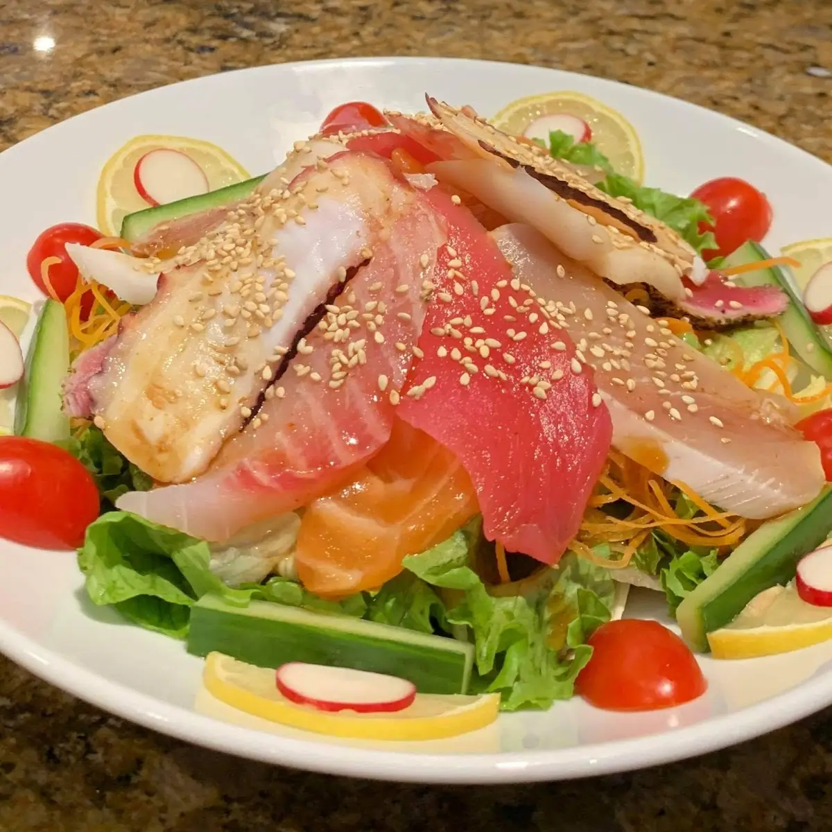 Sashimi Salad