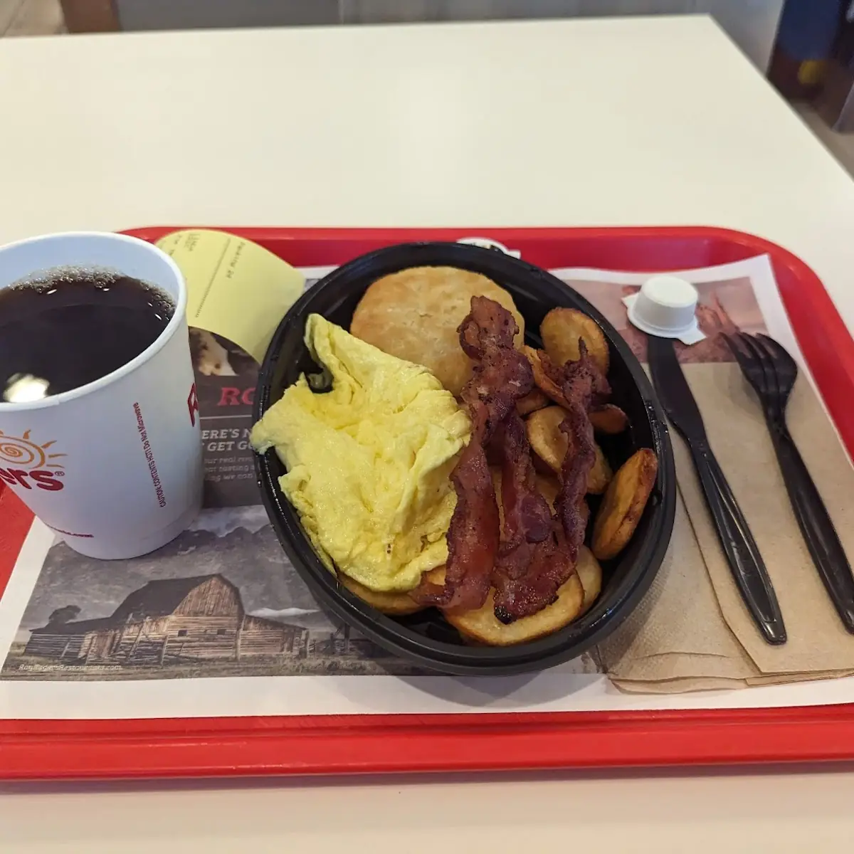 Scrambled Egg Platter Combo