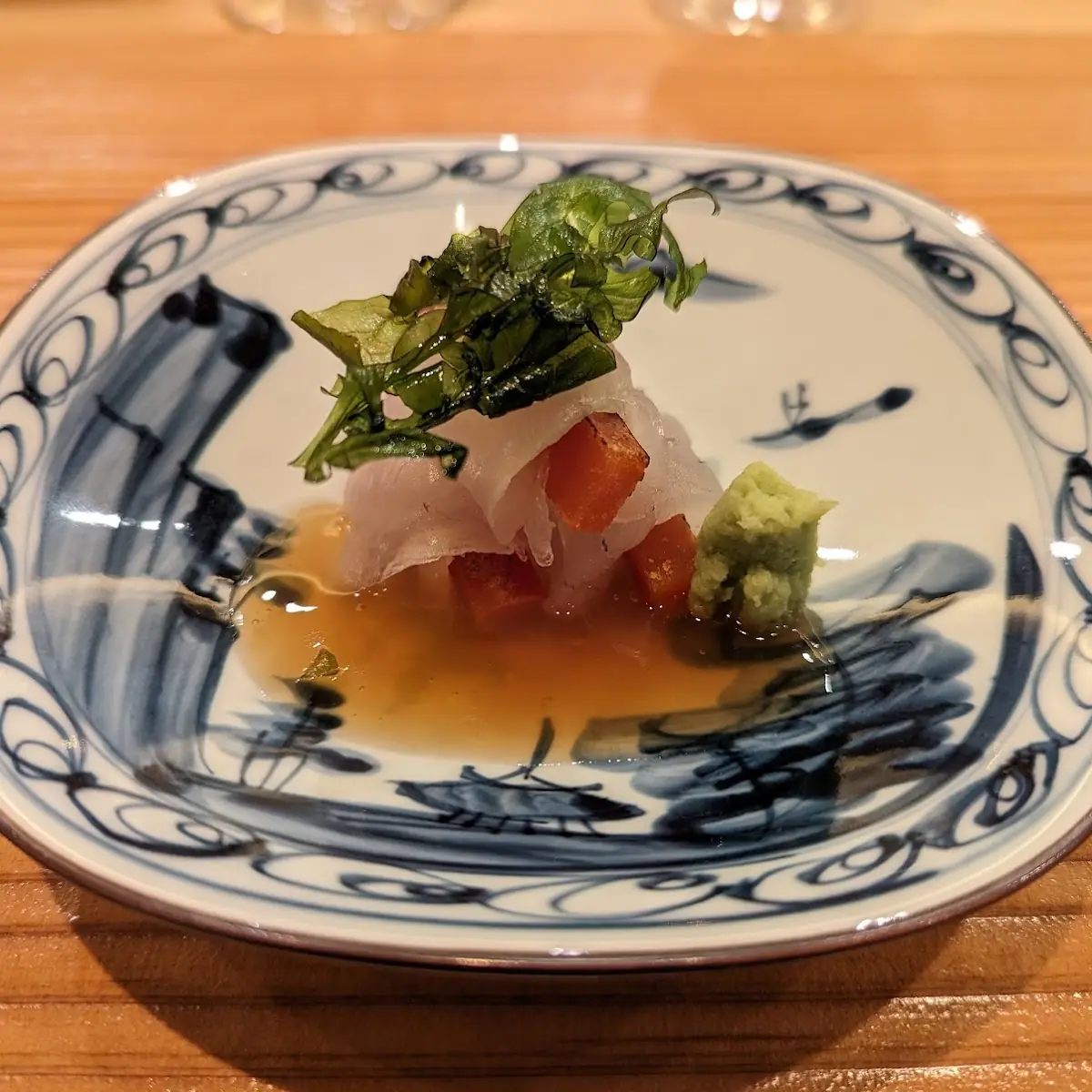 Golden Eye Snapper Sashimi