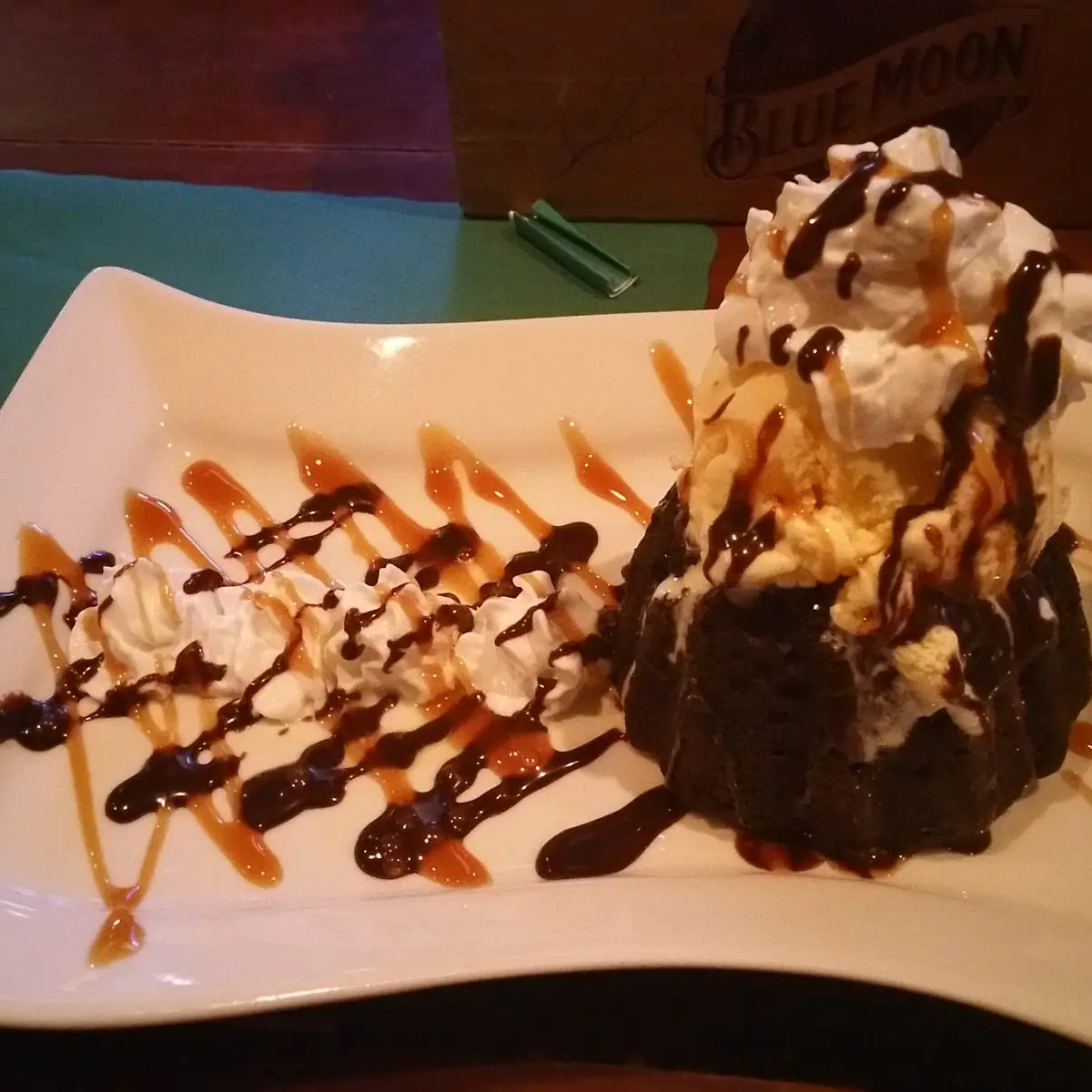 Fudge Brownie Sundae