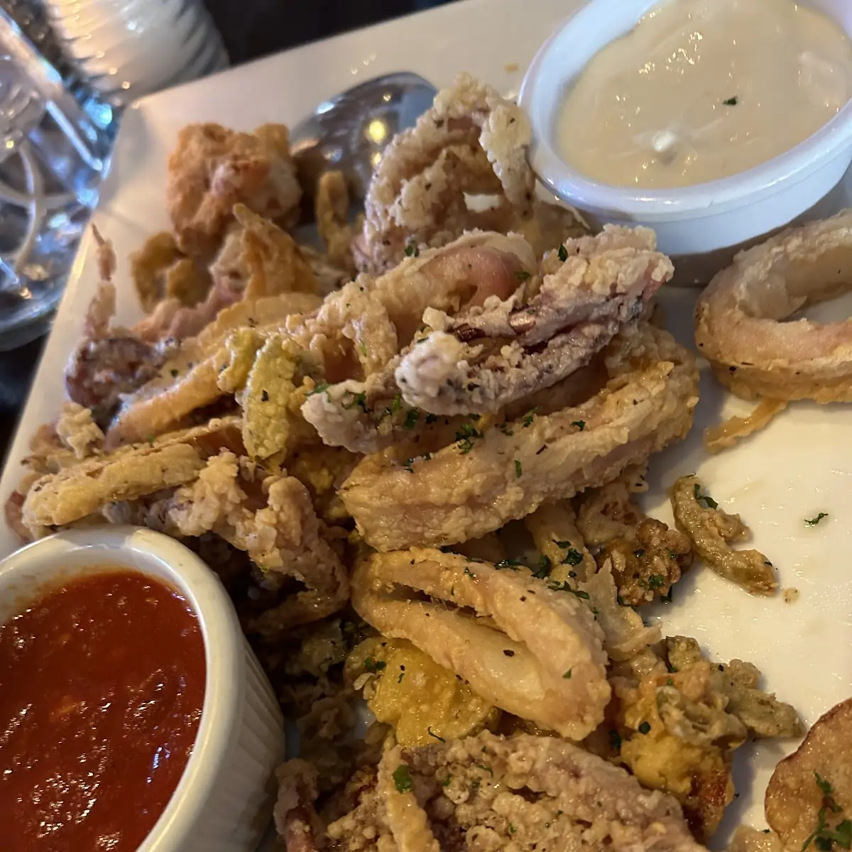 Crispy pt Judith Calamari