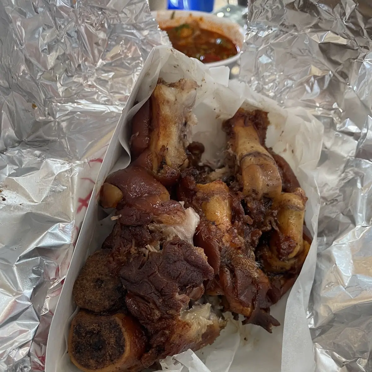 Para De Puerco Pig Feet in Carnitas