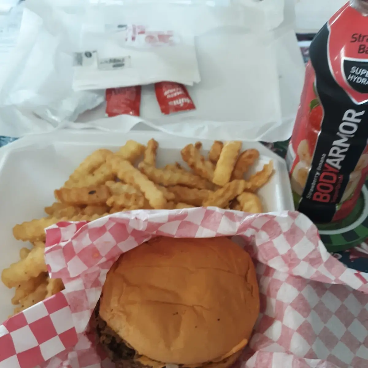 Cheeseburger Combo All Fries