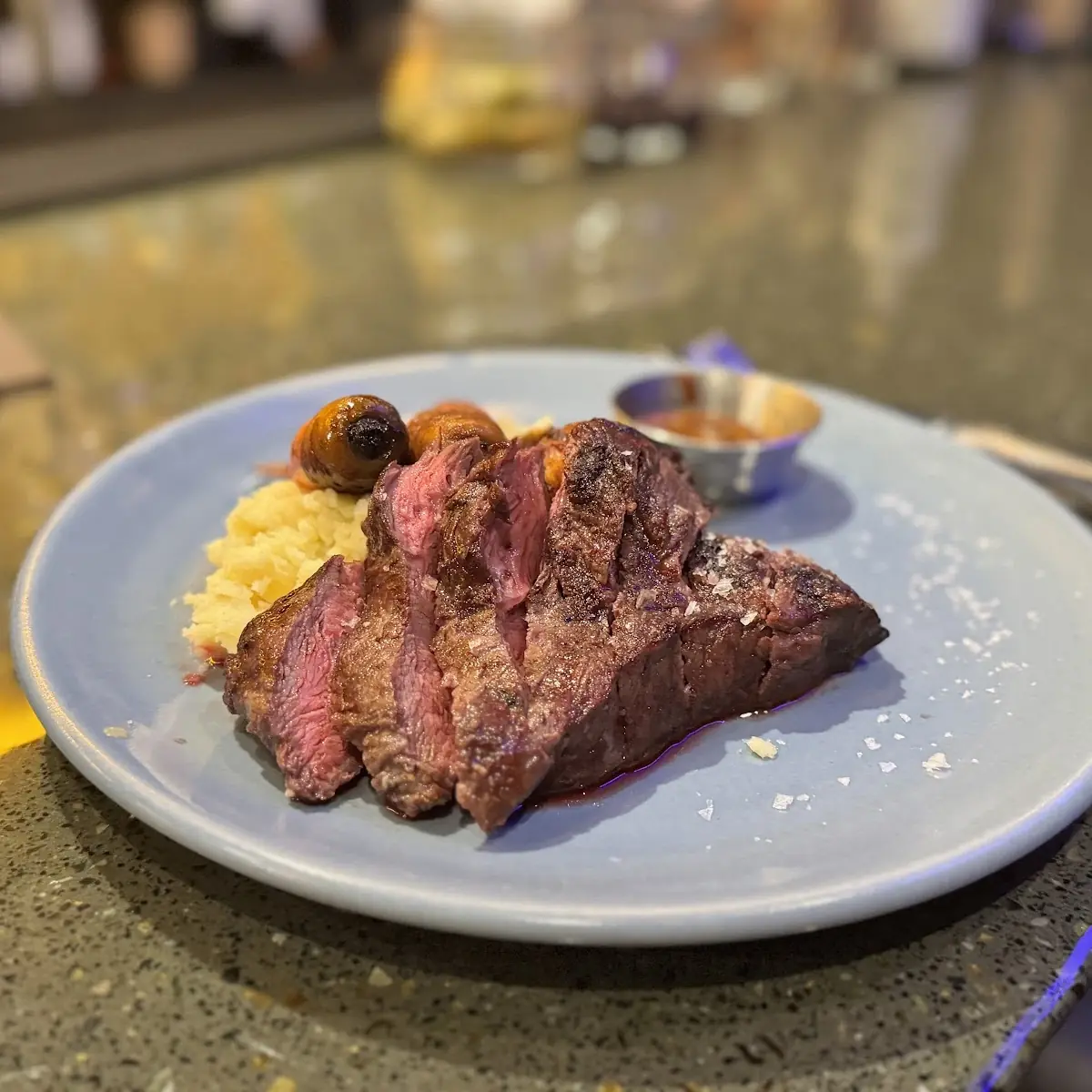 Seven Hills Pan Seared NY Strip
