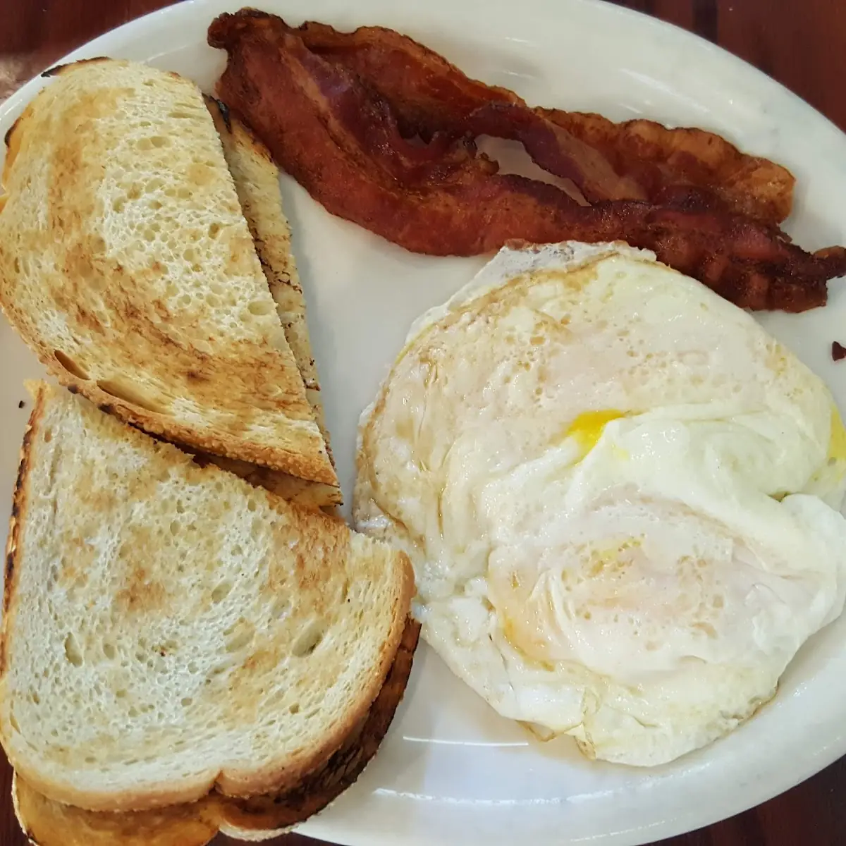 Bacon Egg and Toast