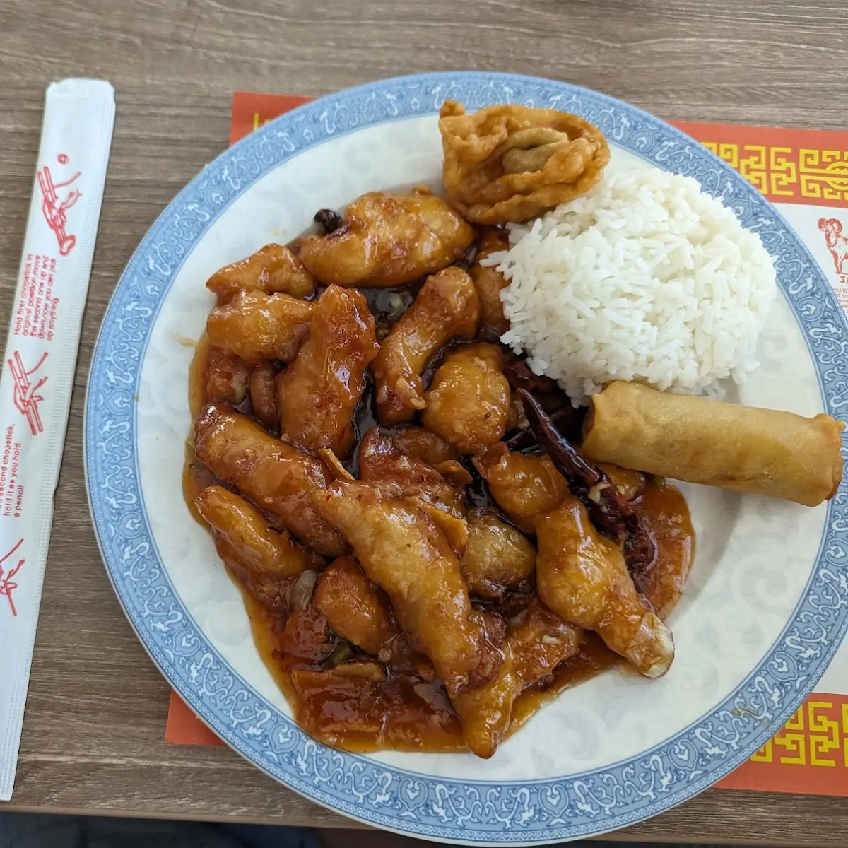 Orange Chicken Lunch