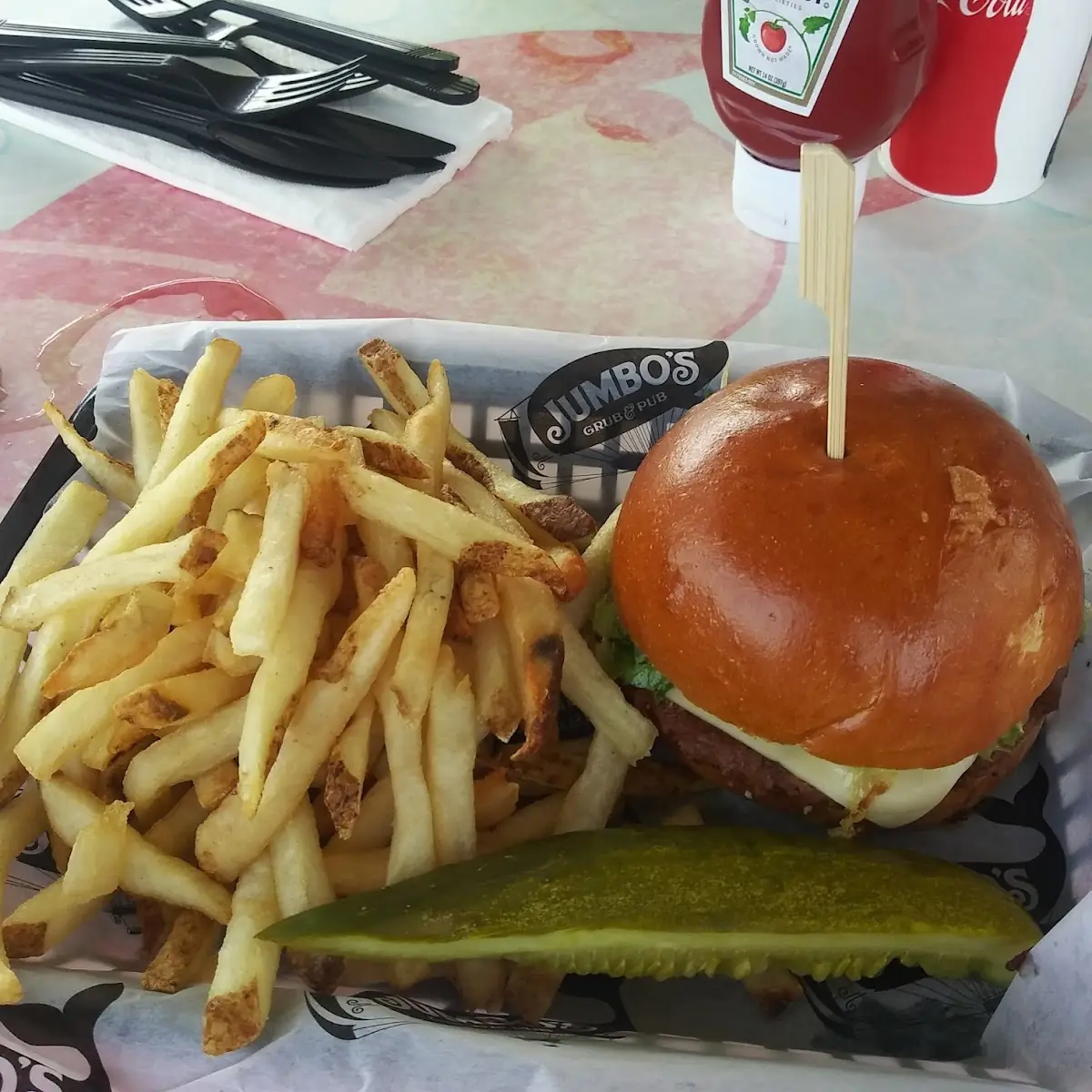 Green Veggie Burger
