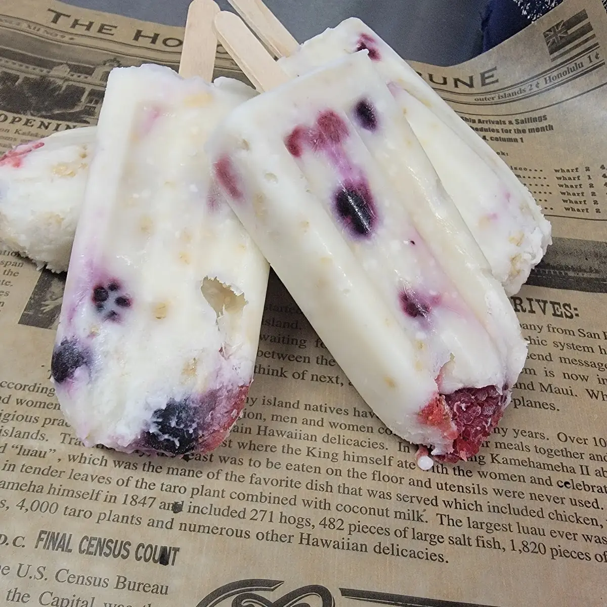 Breakky Yogurt Parfait Popsicle
