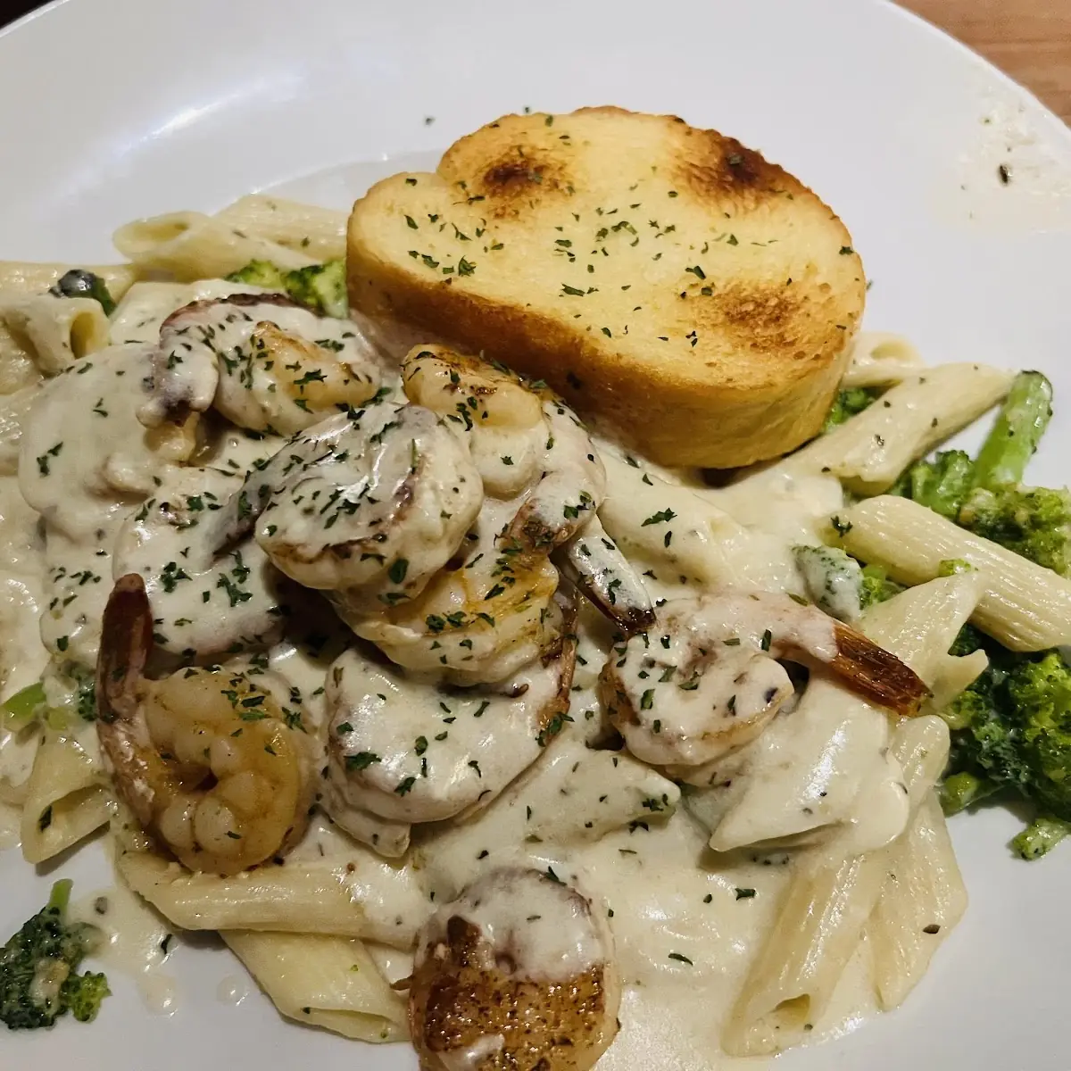Shrimp Alfredo Pasta