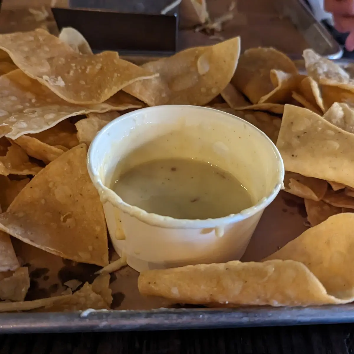 Tortilla Chips and Queso