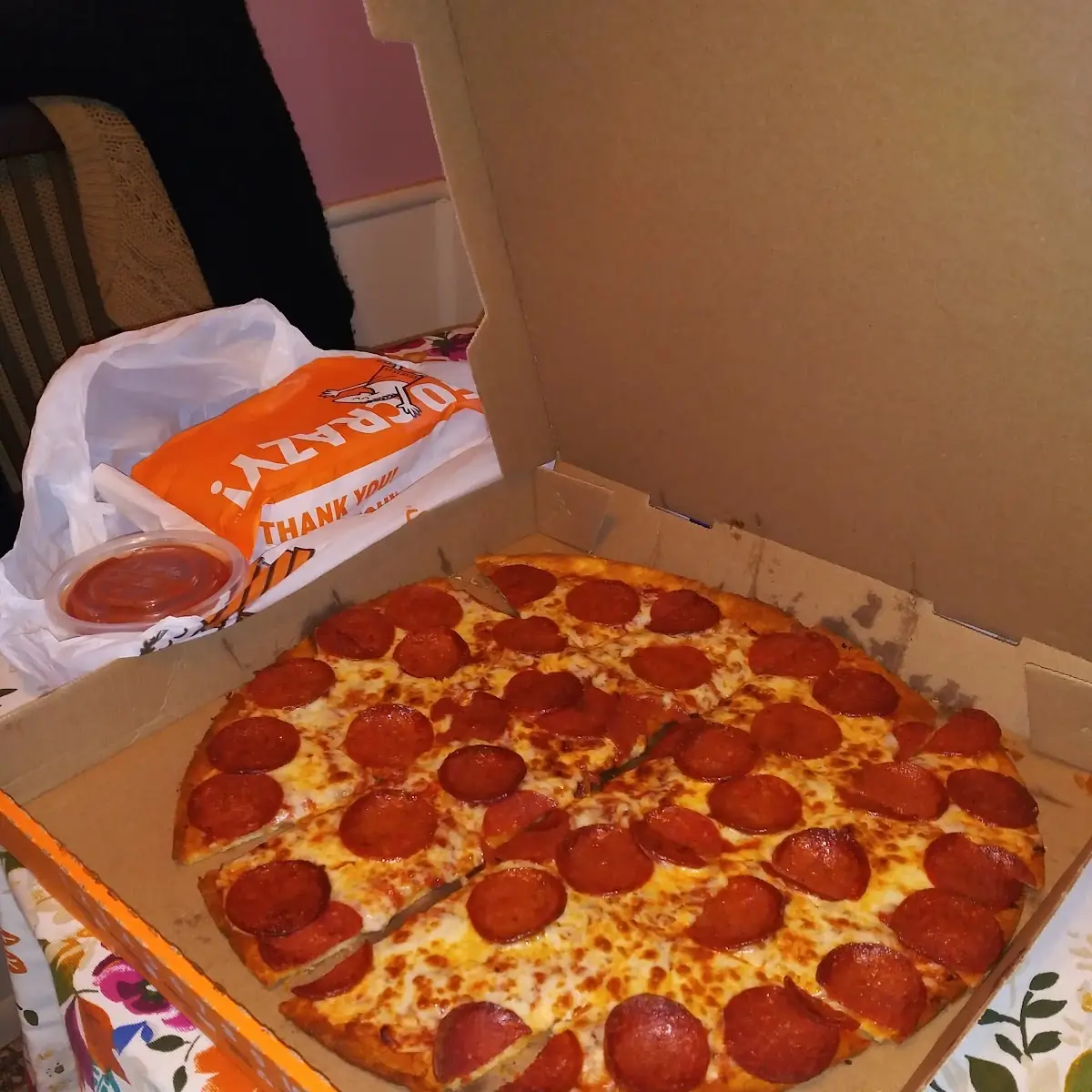 Thin Crust Pizza
