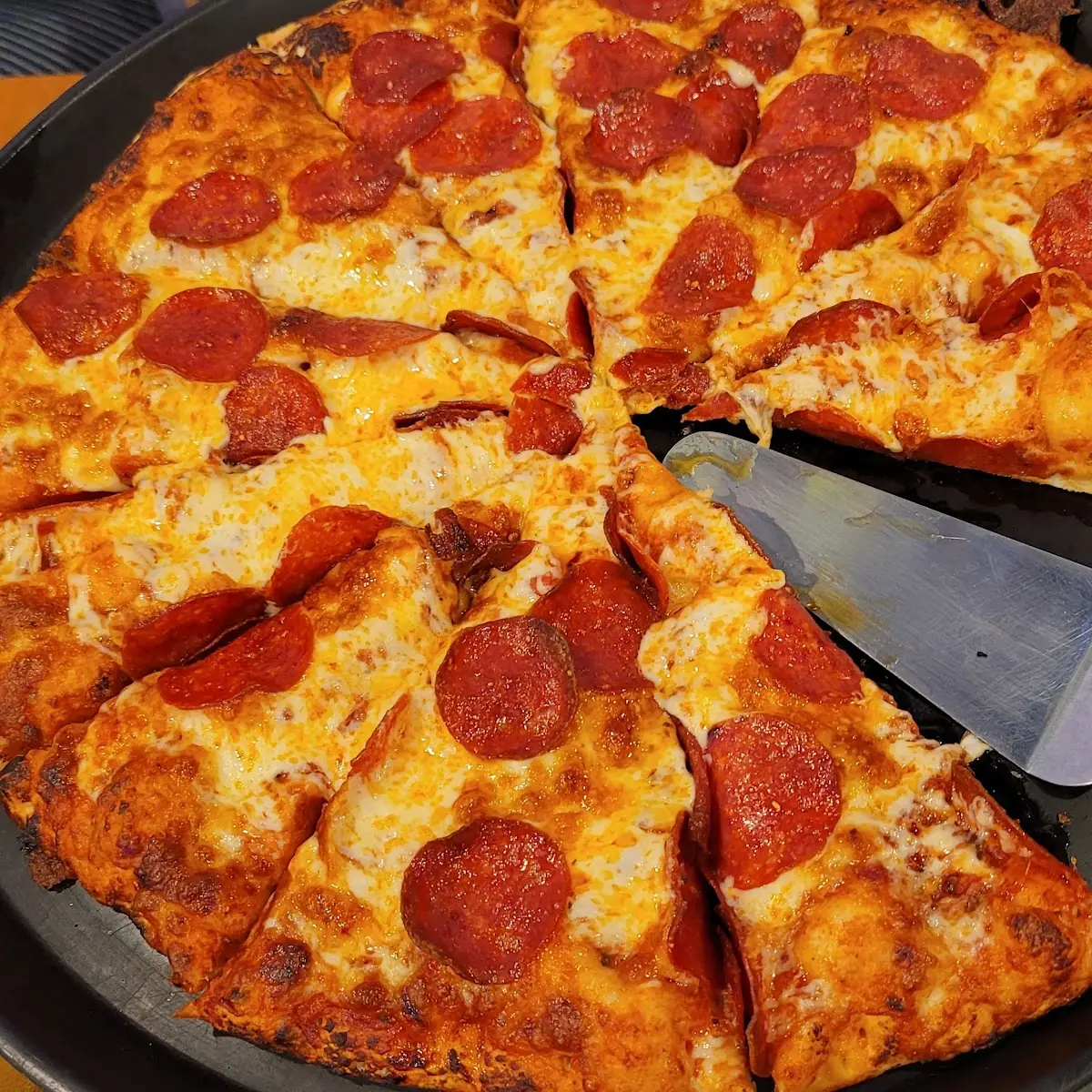 Pepperoni and Cheese Pizza