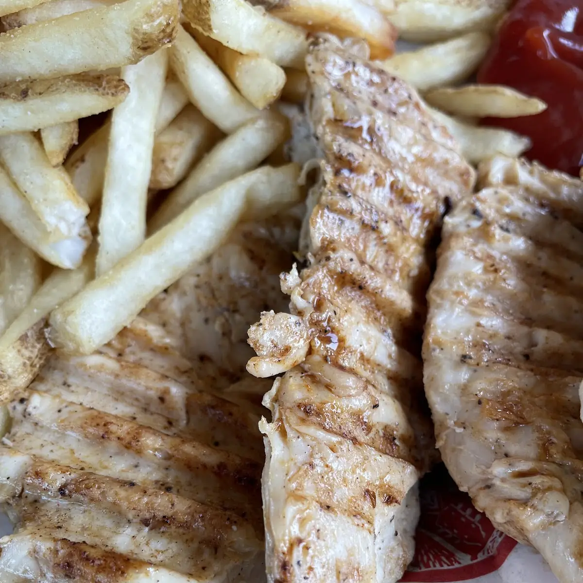 Grilled Chicken Tenders Basket