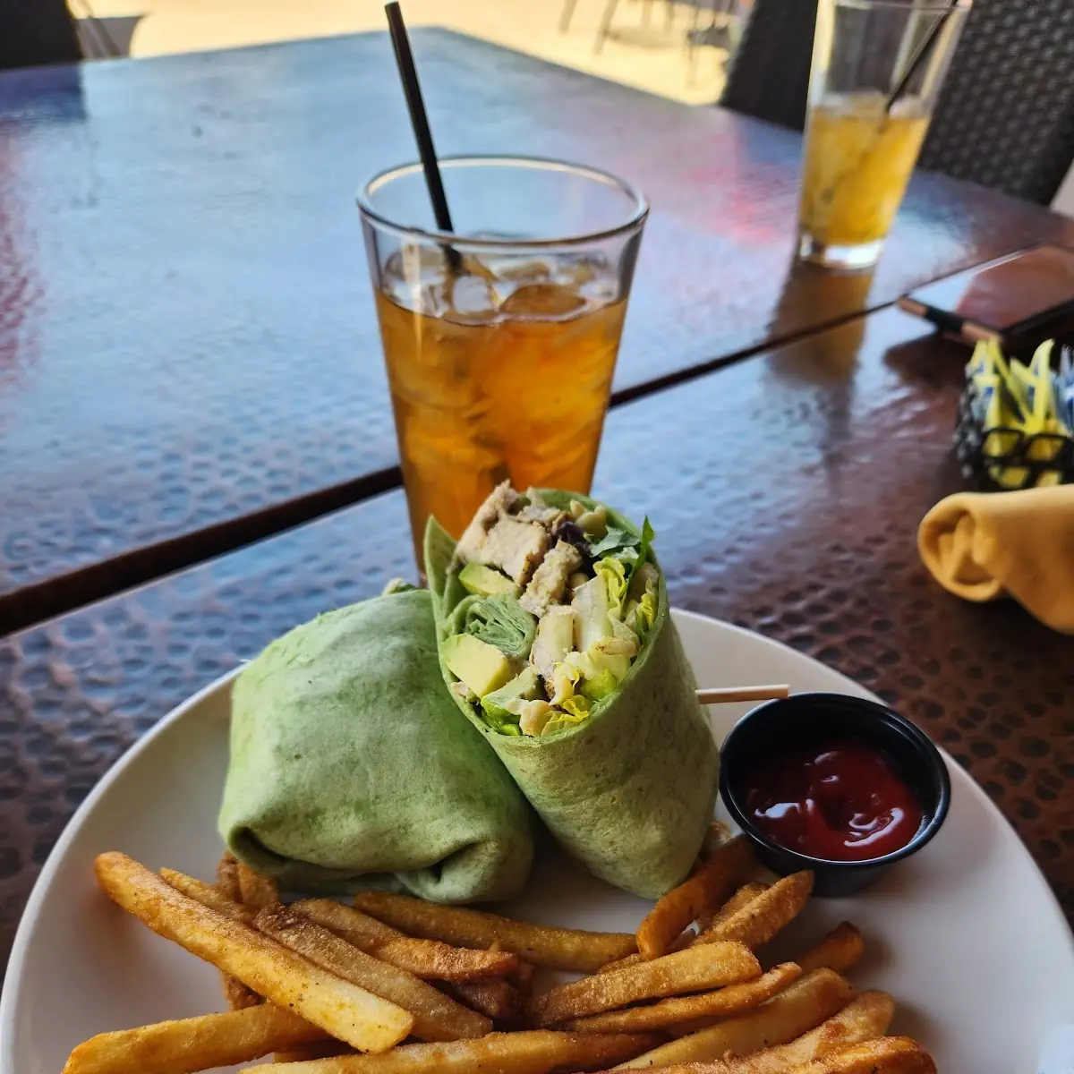 Strawberry Fields Chicken Salad Wrap