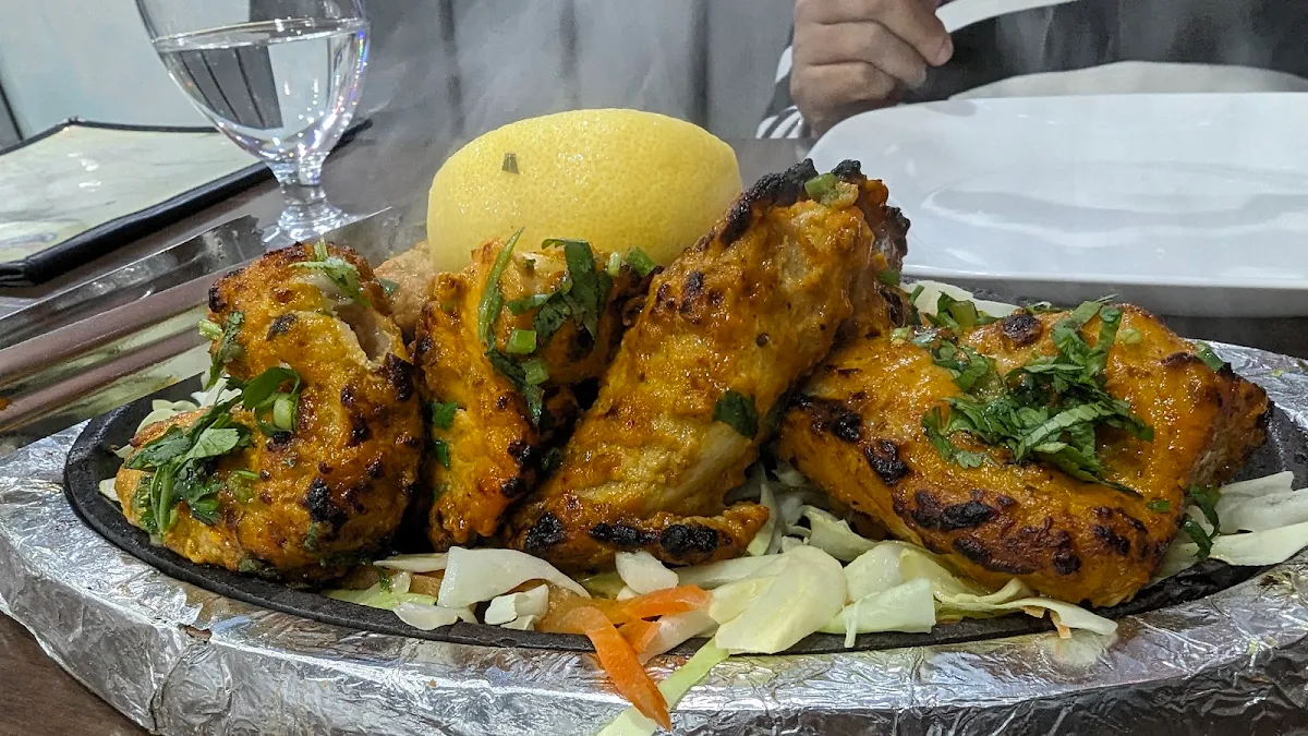 Achari Fish Tikka, Indian Accent Restaurant