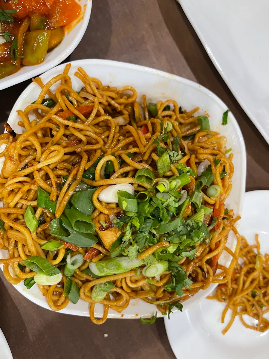 Chicken Chow Mein, Indian Accent Restaurant