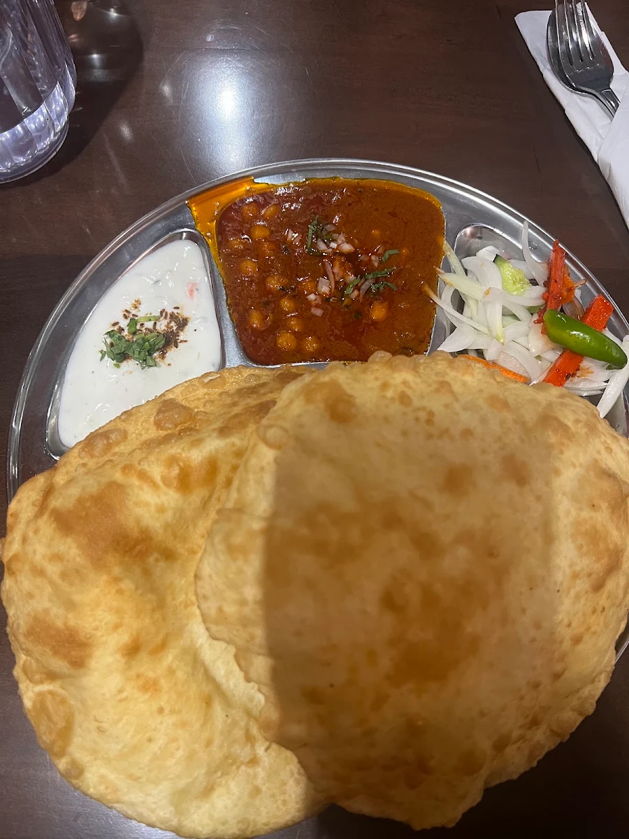 Chole Bhatura, Indian Accent Restaurant