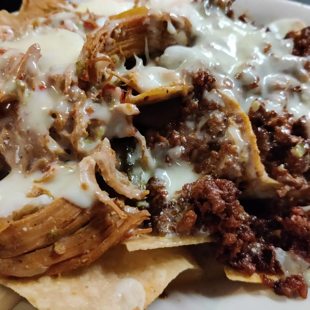 Chicken Nachos with Chorizo