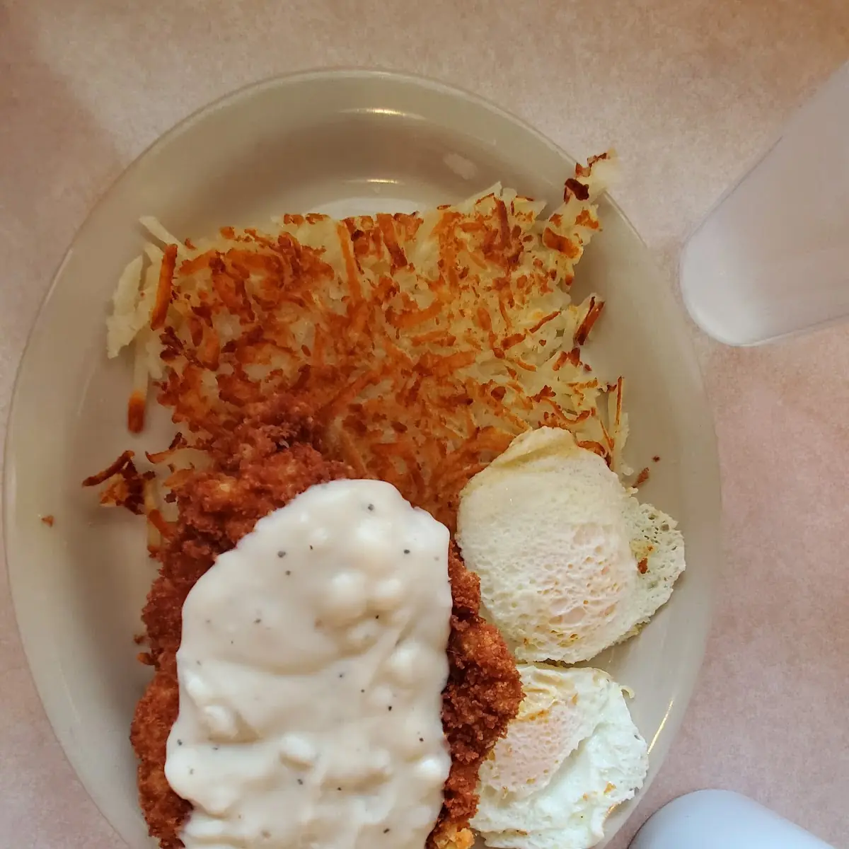 Chicken Fried Steak Breakfast