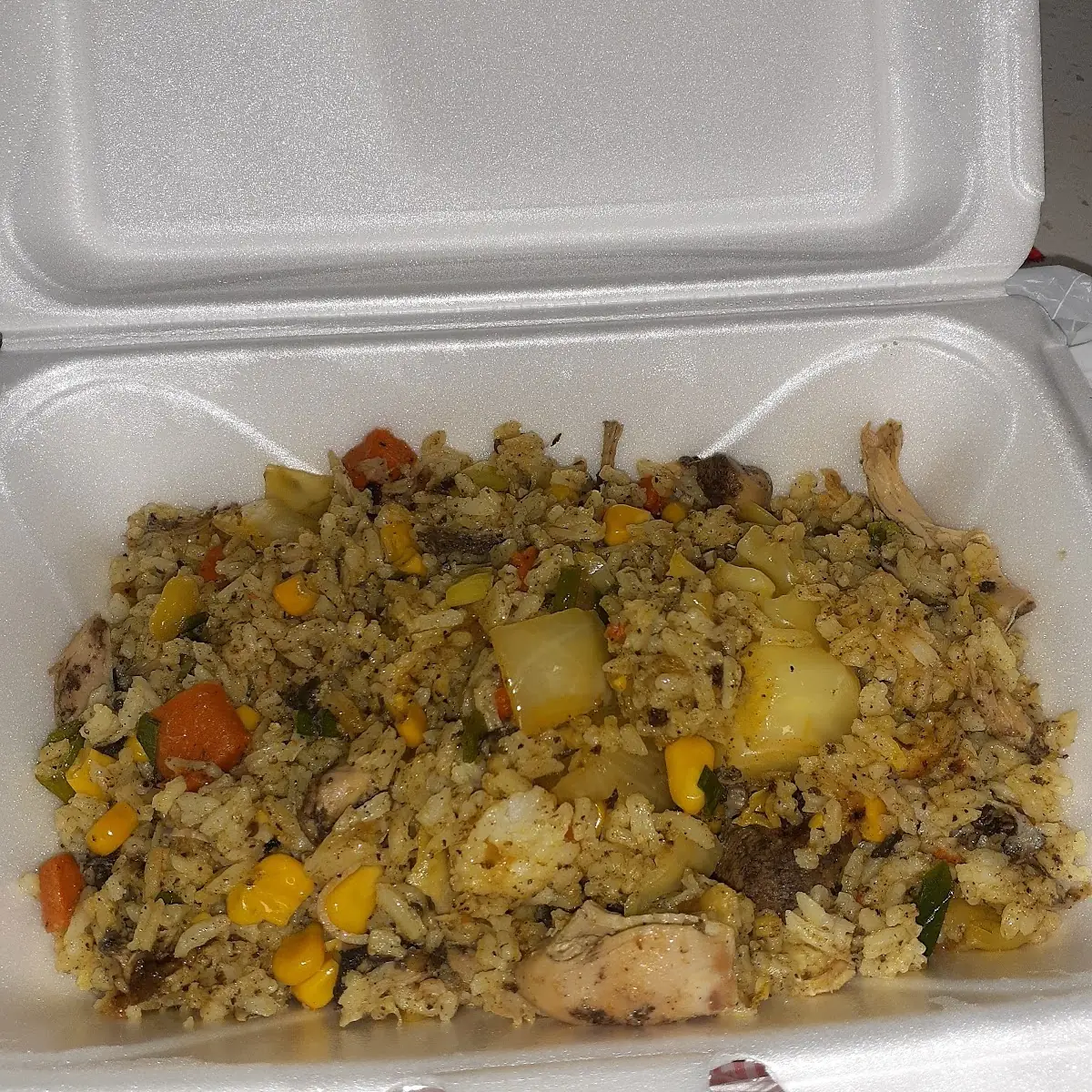Jerk Chicken Fried Rice