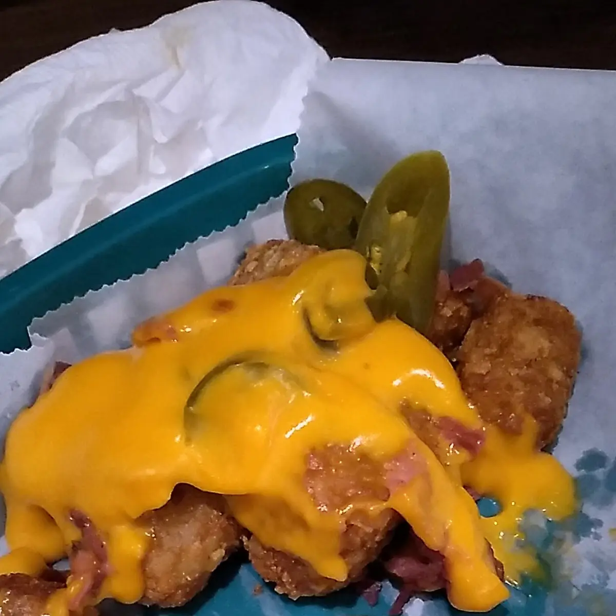 Tater Tots with Cheese