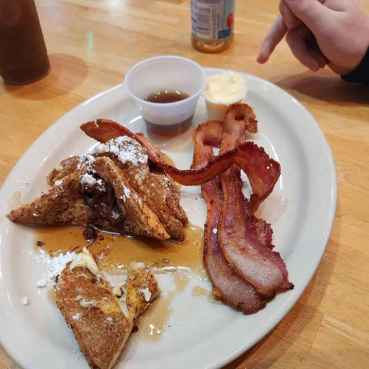 Bacon & Cheddar Omelet
