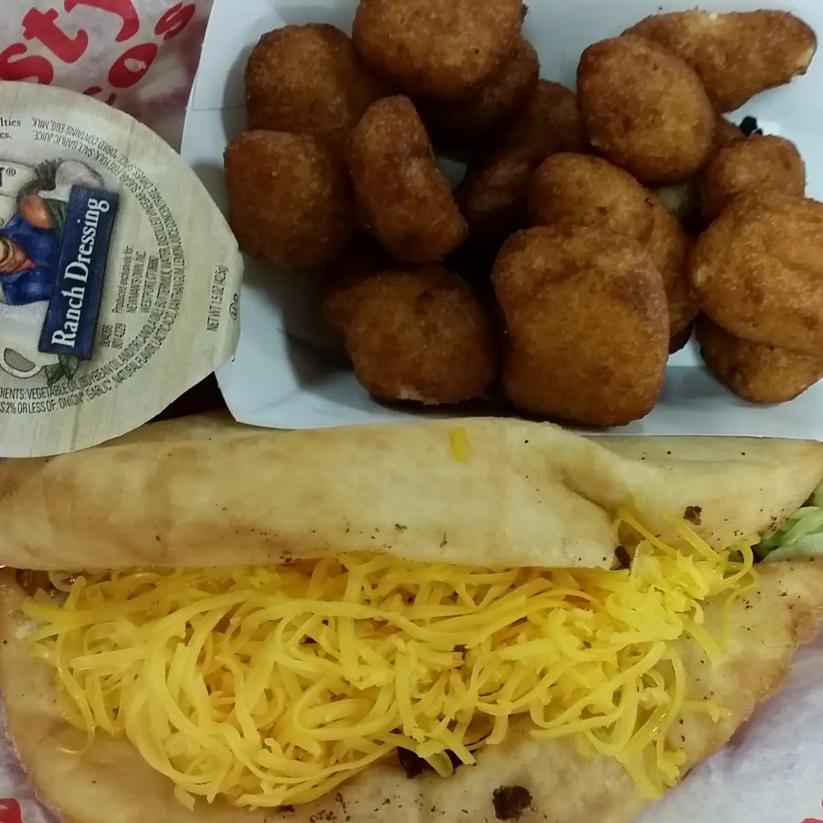 Original Flour Taco Cheese Curds