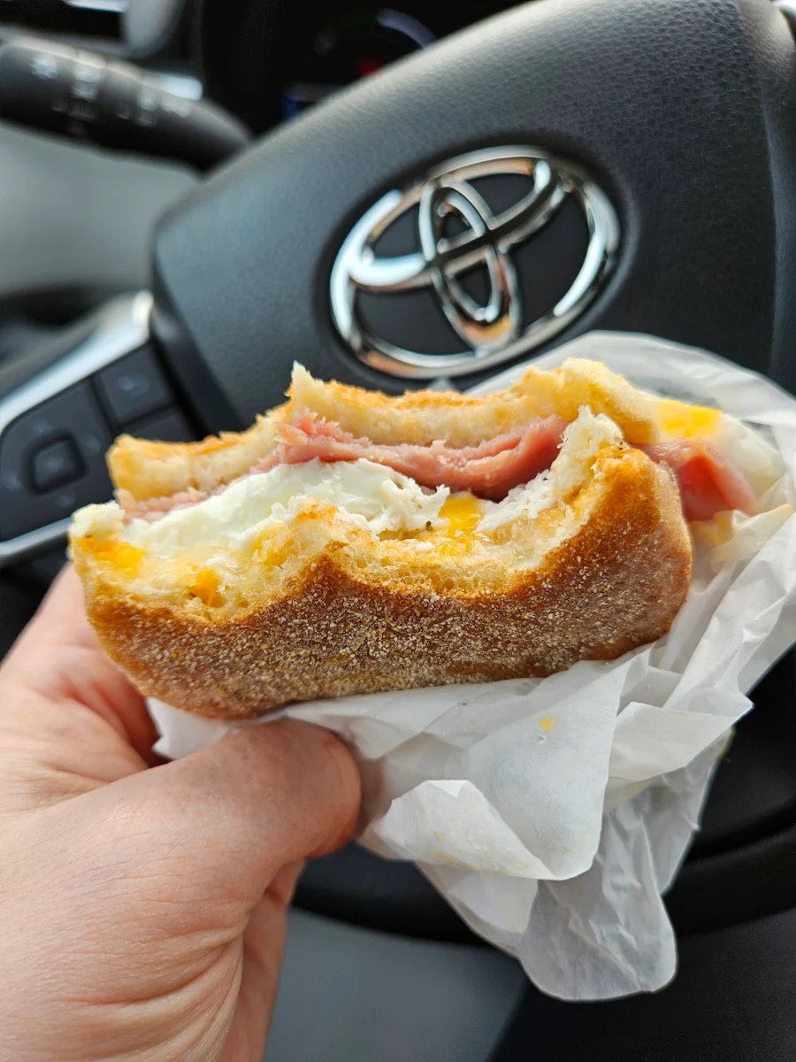 Ham Breakfast Sandwich