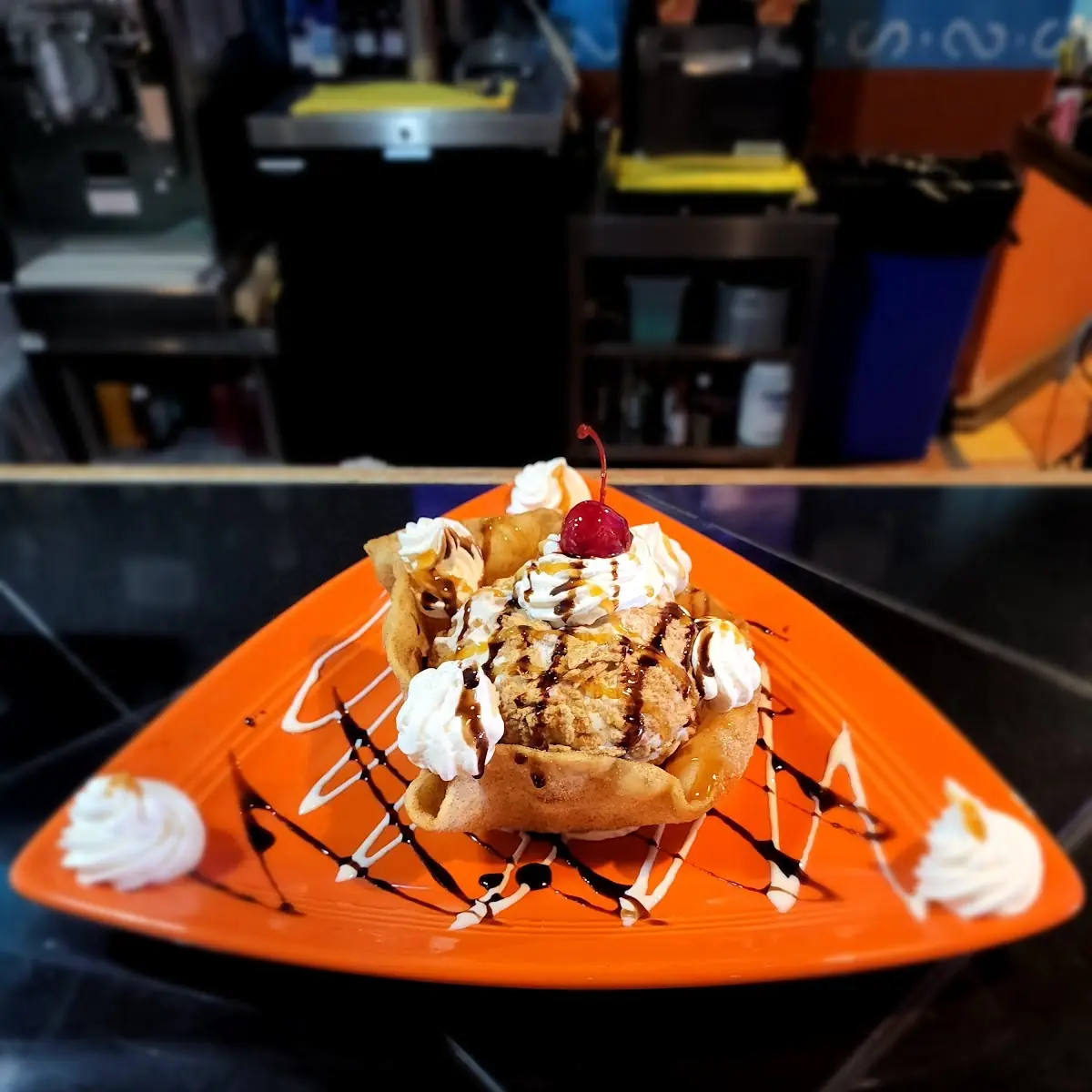 - Mexican Fried Ice Cream
