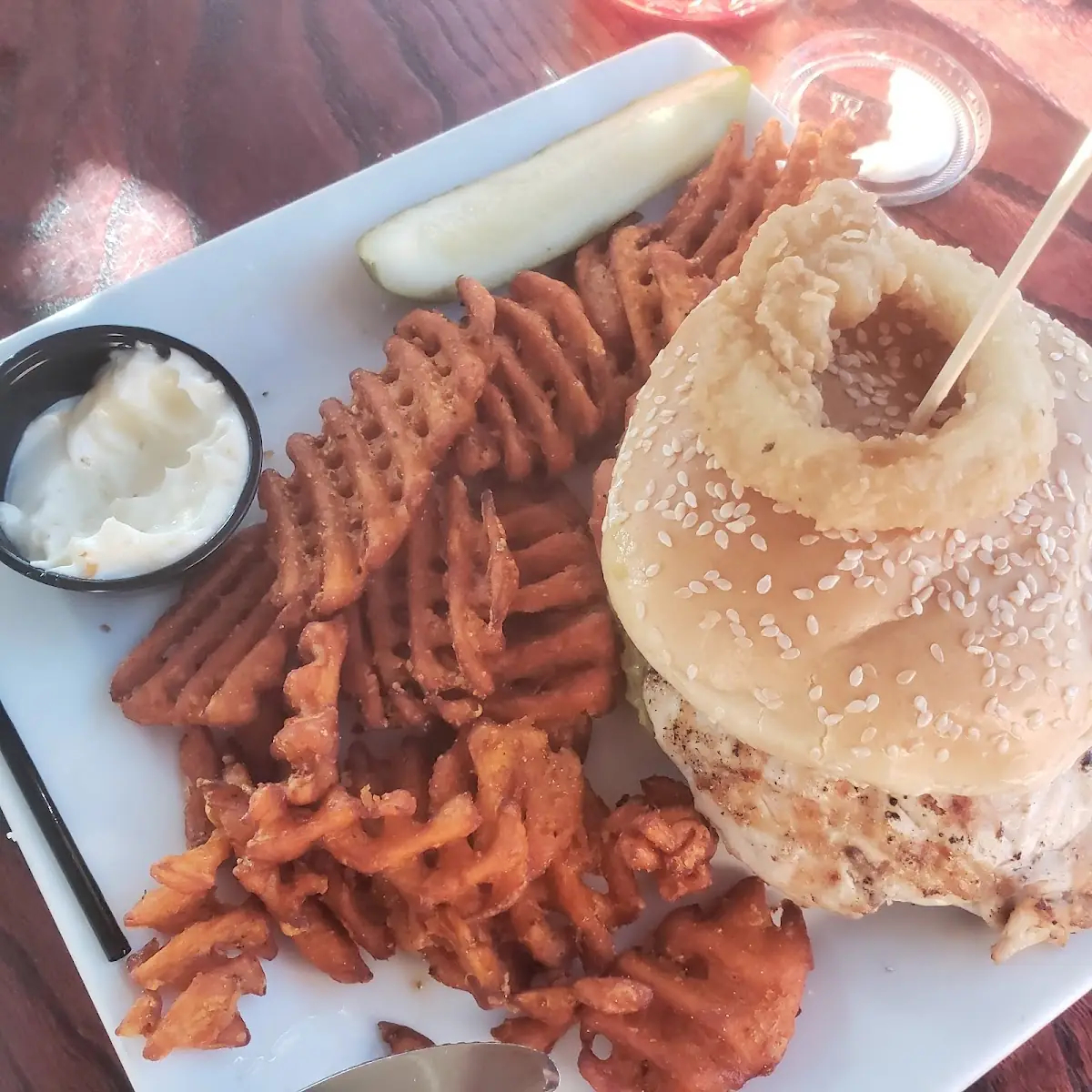 Tex Mex Chicken Burger
