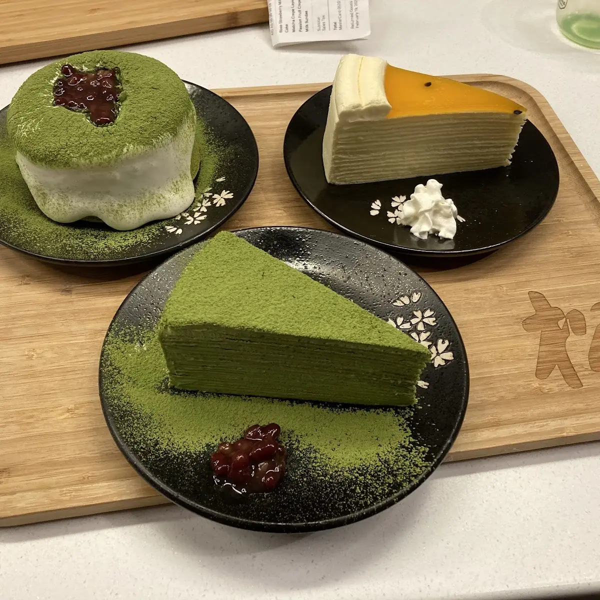 Matcha Crepe Layer Cake