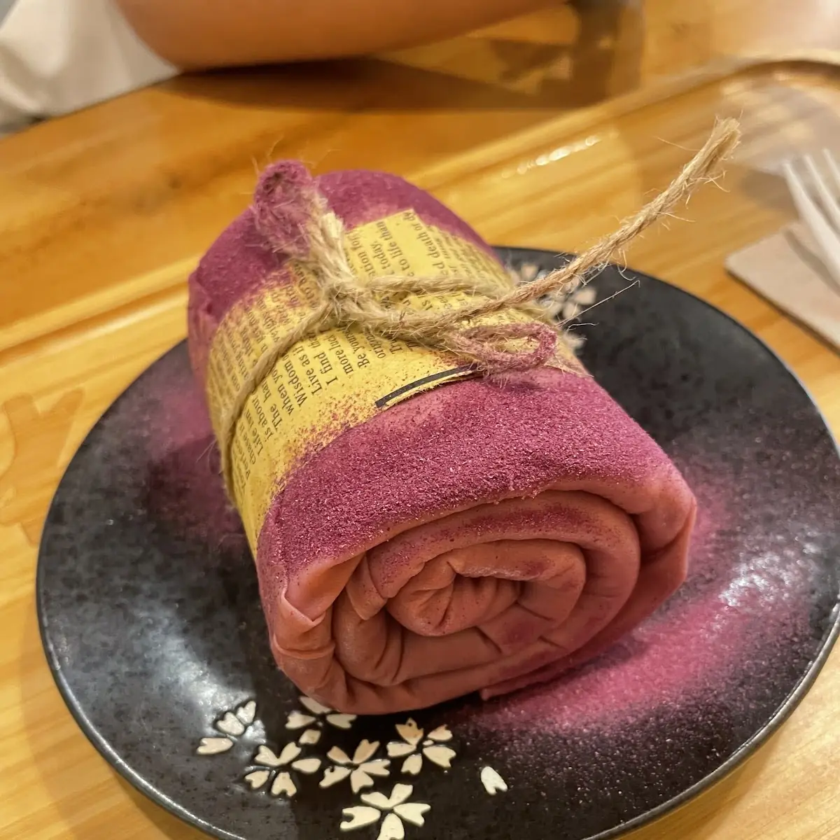 Purple Sweet Potato Crepe Layer Cake