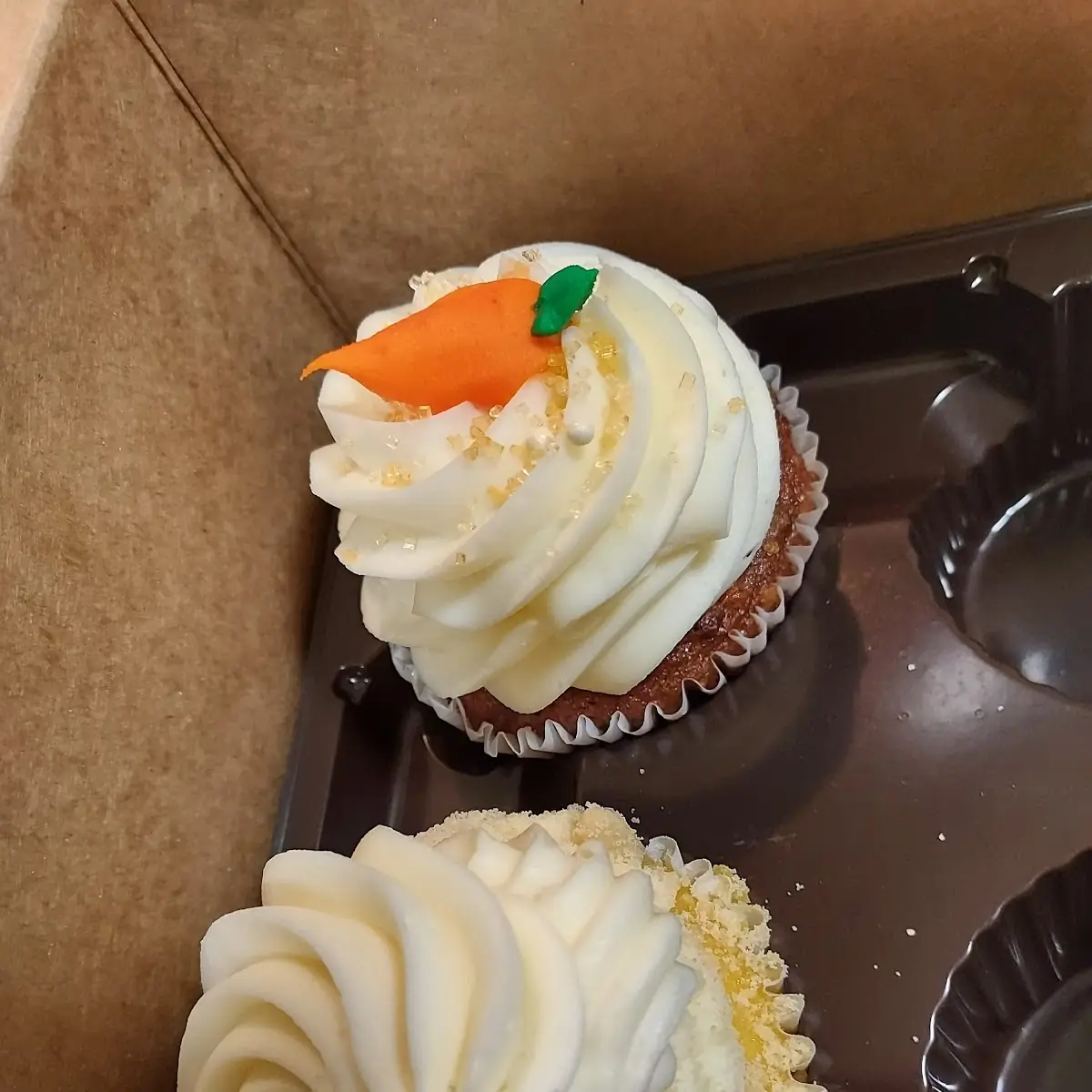 Carrot Cake and Lemon Crumble