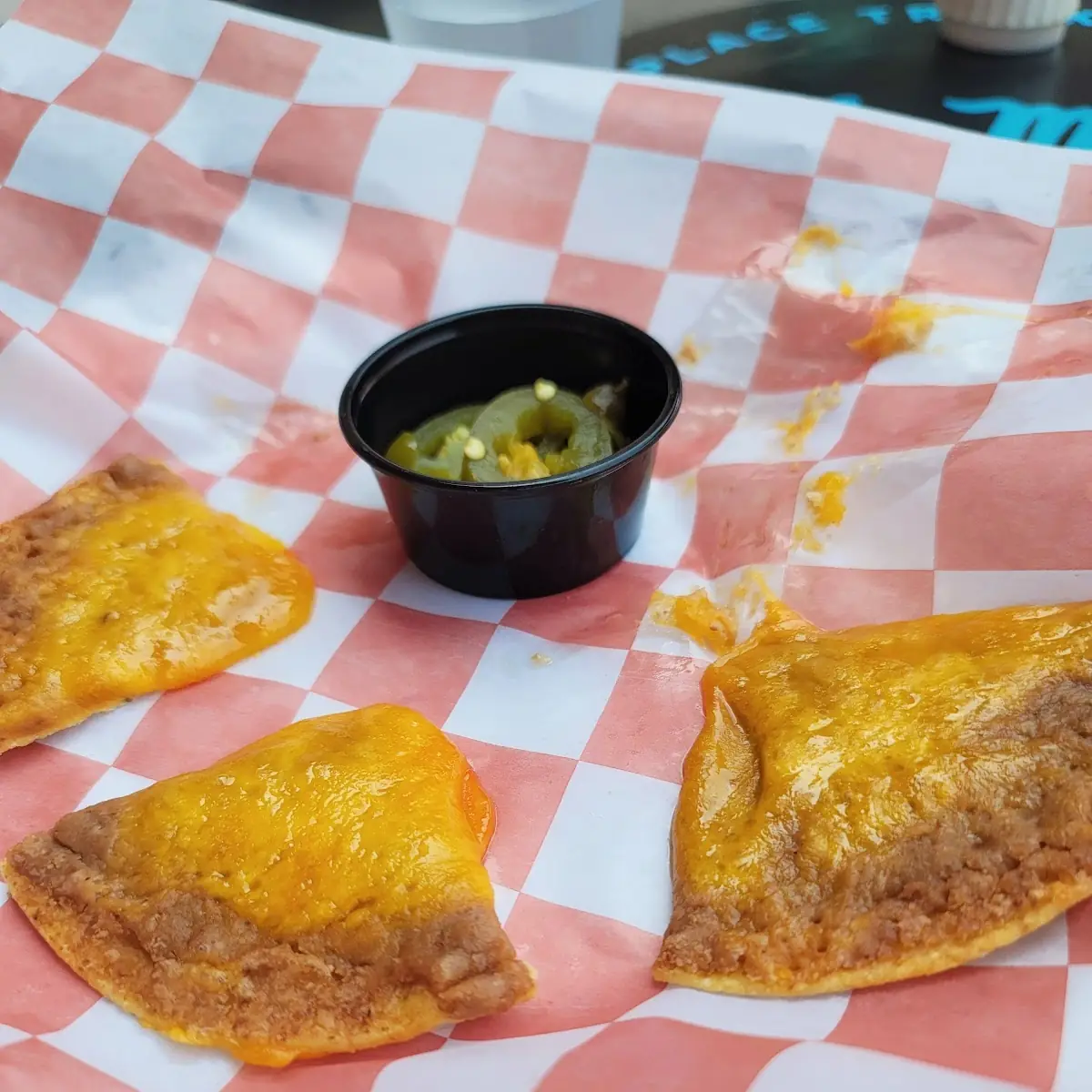 Bean and Cheese Nachos