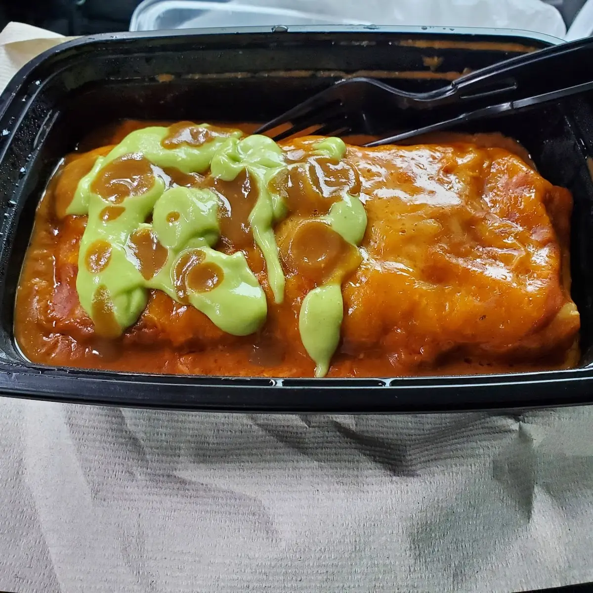 Shredded Beef Burrito Wet