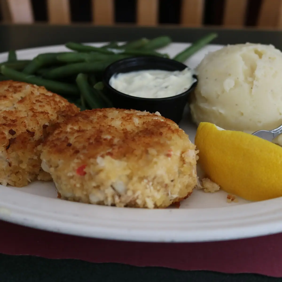 Pan Seared Crab Cakes