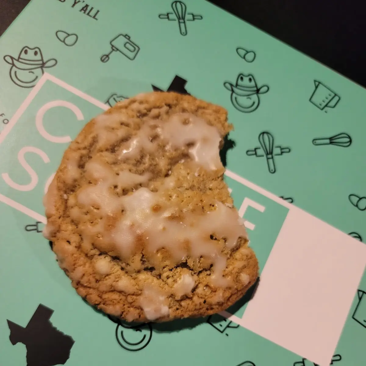 Iced Oatmeal Cookie