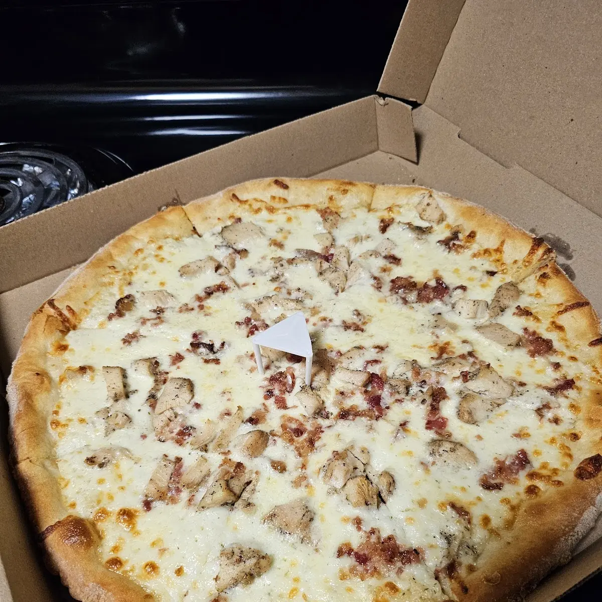 Chicken Bacon Ranch Pizza