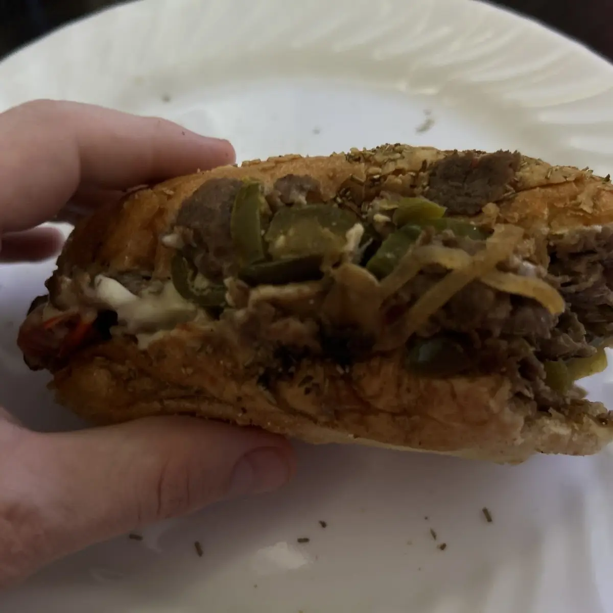 Philly Cheese Steak Sandwich