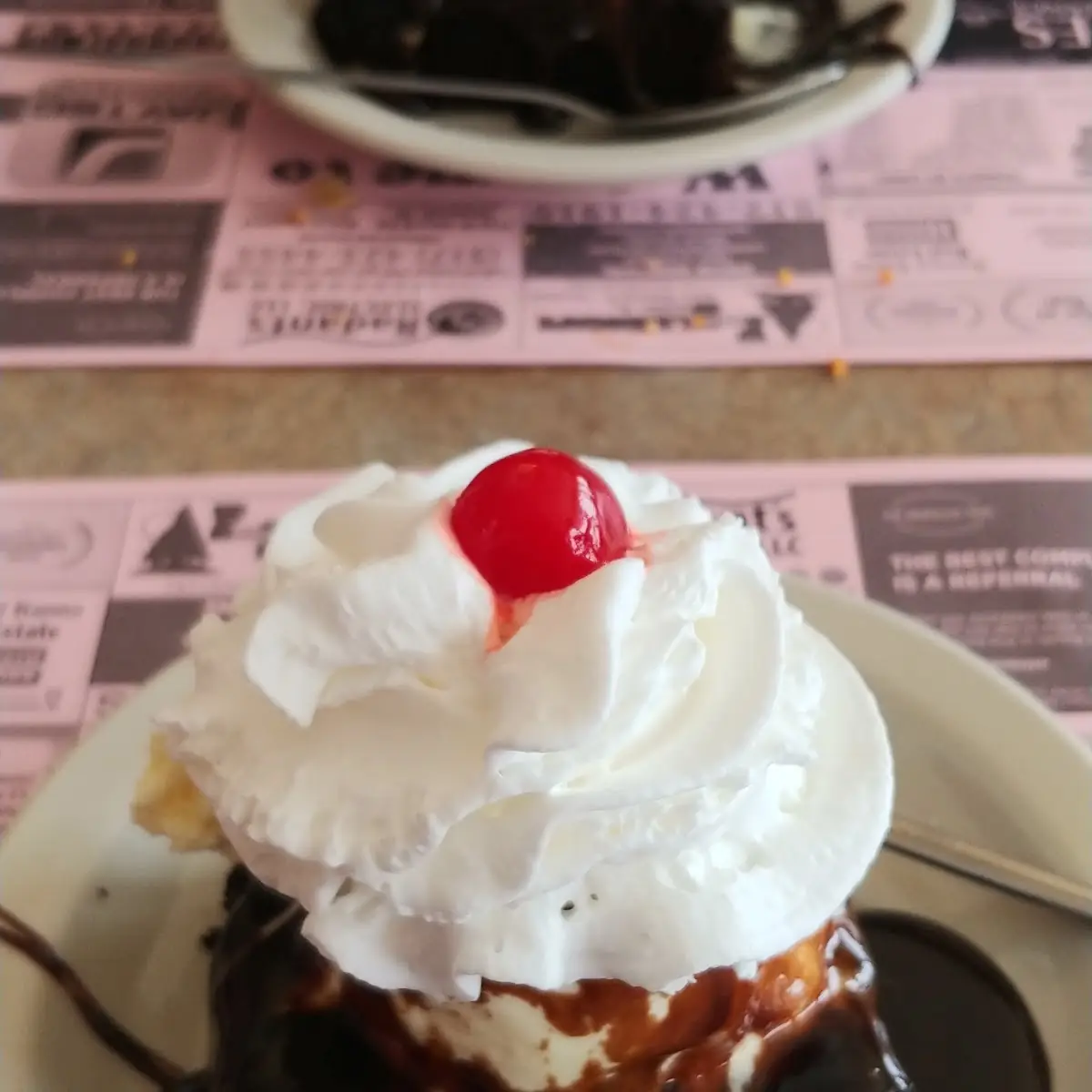 Hot Fudge Brownie