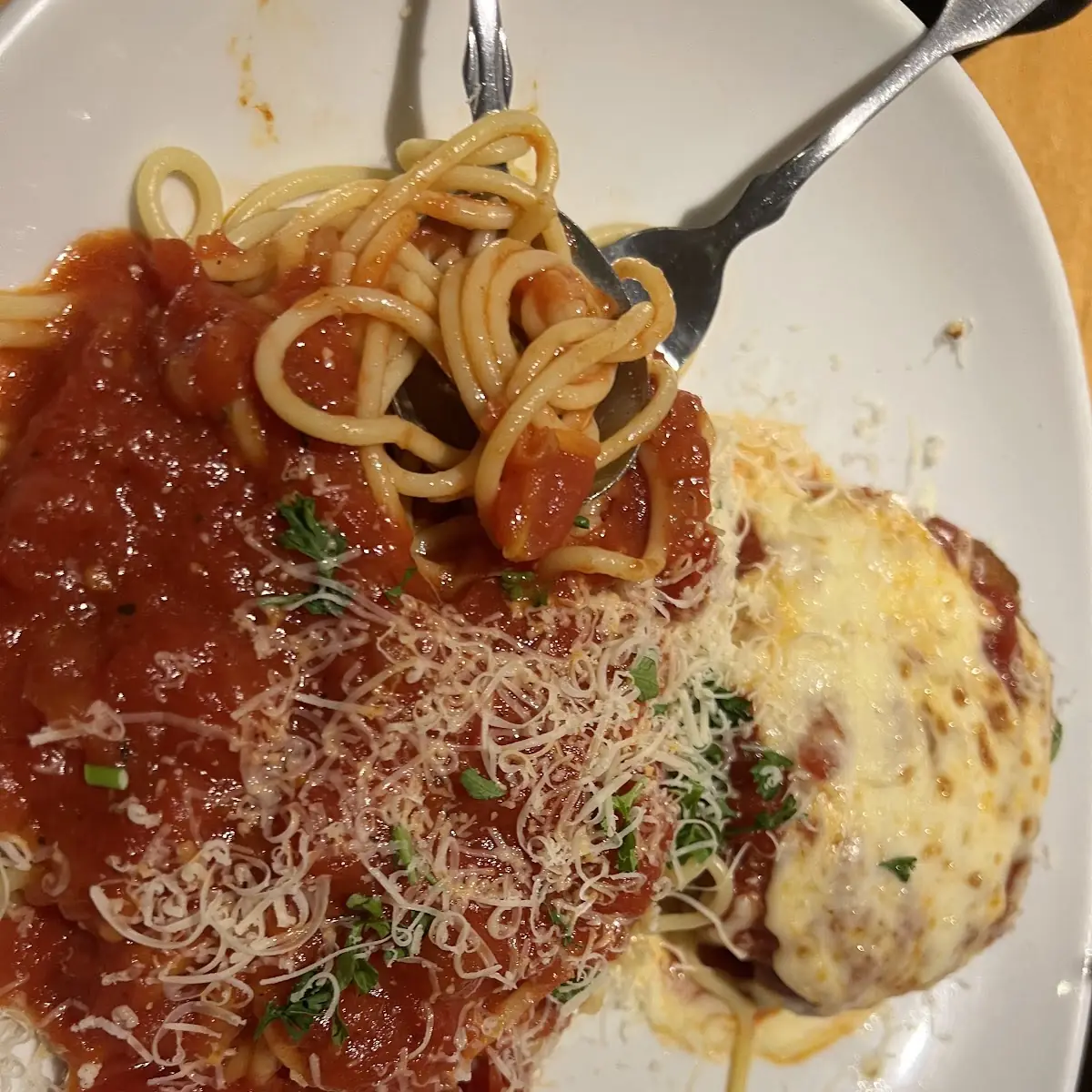 Chicken Parmesan Lunch Portion
