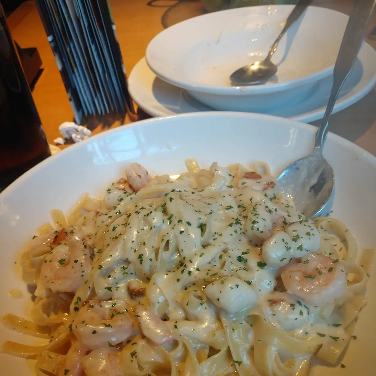 Shrimp Alfredo