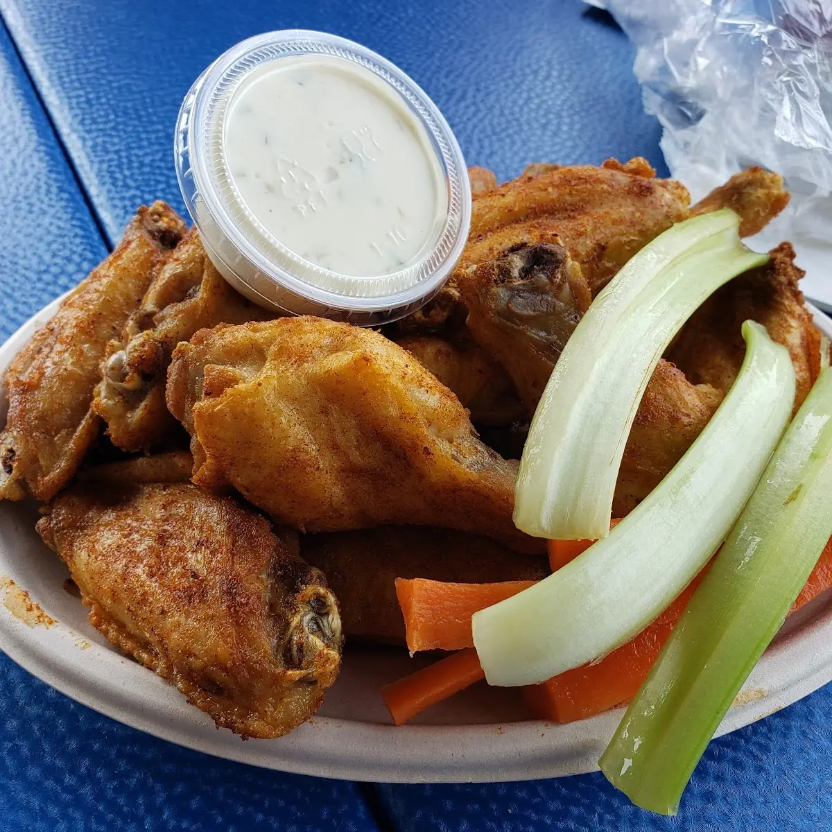 Old Bay Rub Wings